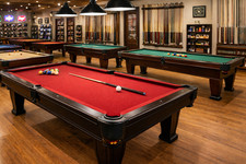 9' Pool Table Felt Red