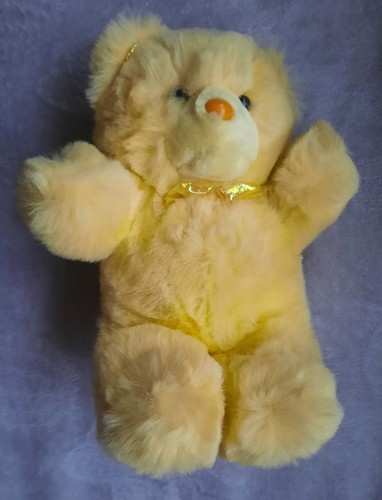 Yellow teddy bear - teddy,