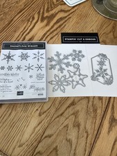 Snowflake Wishes stamps & So Many Snowflakes Dies from Stampin' Up!