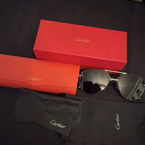 Cartier sun glasses black and - sun,