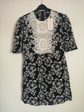 BNWT Zara Black Floral Print