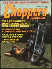 AUGUST 1975 CHOPPERS MAGAZINE