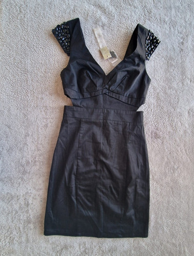 Lipsy london black - black, satin