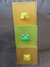 3 x Plastic Stackable Nursery