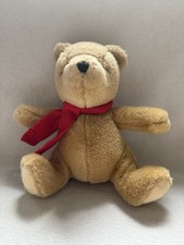 1990’s Gund Classic Pooh Teddy Bear Plush *Small Tear In Scarf*