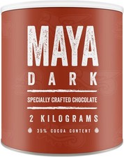 Maya Drinks Dark Hot Chocolate