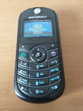 VINTAGE MOBILE PHONE MOTOROLA C139 WITH CHARGER, BOX, GREAT CONDITION - WORKS!