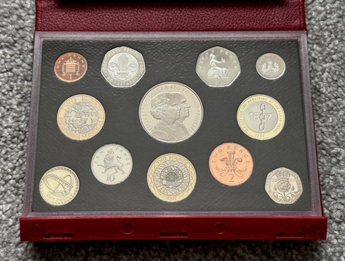2007 united kingdom proof - united, coin