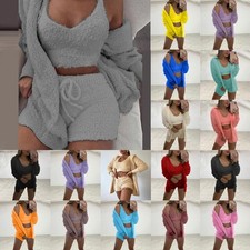 Womens Fleece Fluffy Coat