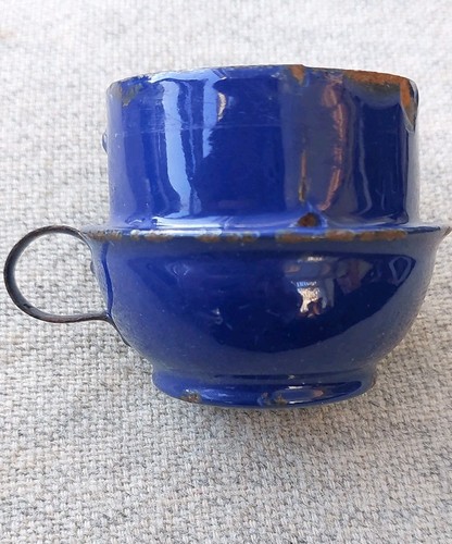 Antique blue enamel - antique, billy