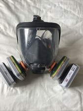 Full Face Mask Respirator With ABEK1 Filters Plus P3 Dust Alpha Solway Sentinel