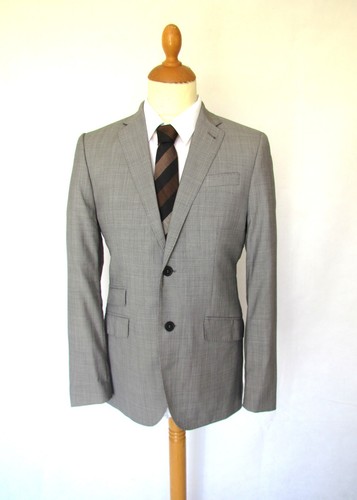 Men grey blazer jacket - men's,
