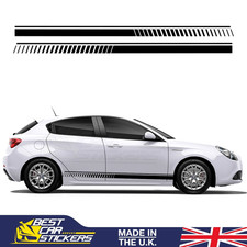 For Alfa Romeo Side Stripes Decals Stickers Car Graphics Vinyl