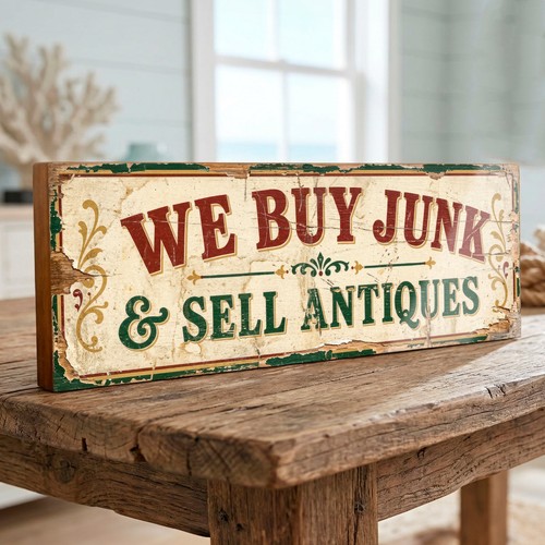 Buy junk sell antiques - &,