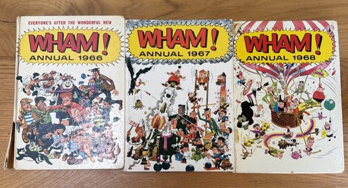 Wham annuals 1966 1967 1968 - wham!,