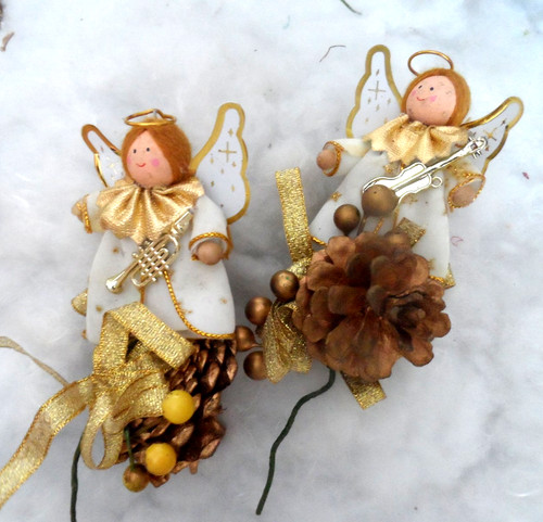 Vintage christmas ornaments - christmas,