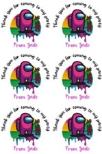 PERSONALISED AMONG US SWEET