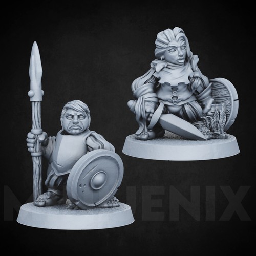 Halfling mercenary set - halfling,
