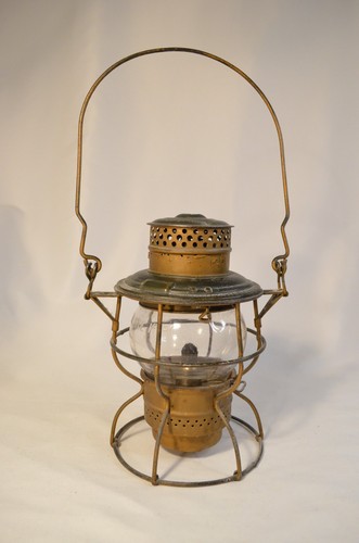 Kerosene railroad lantern - railroad,