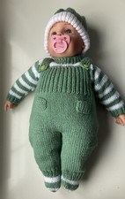 HAND KNITTED DOLLS CLOTHES FOR