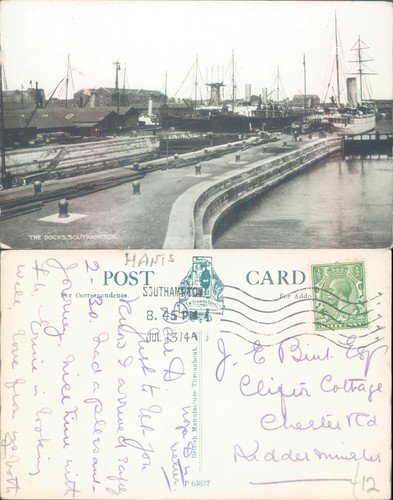 The docks southampton - the,