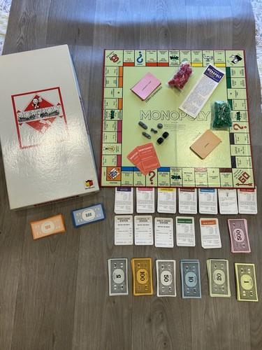 Parker bros monopoly - parker, board