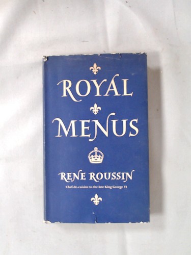 Royal menus rene roussin - menus,,