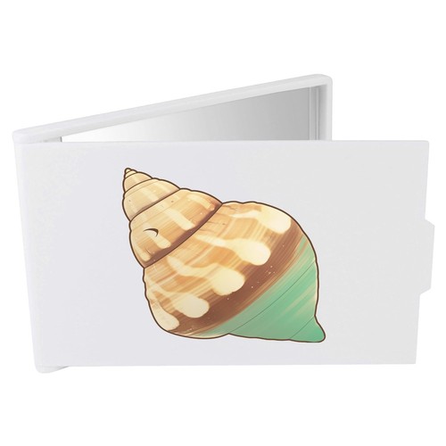 Simple seashell compact - 'simple, seashell'