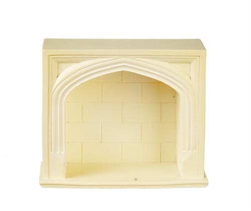 Dolls house tudor fireplace - dolls,