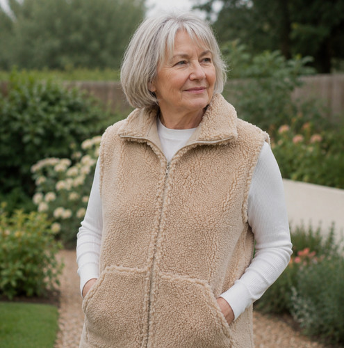 Wool vest merino - vest,
