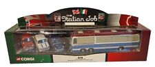 THE ITALIAN JOB THREE PIECE MINI SET & BLUE & WHITE COACH SET MADE BY CORGI 1999