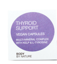 Thyroid support, New capsule form, Manganese, Iodine, L-Tyrosine,T3,T4, vegan