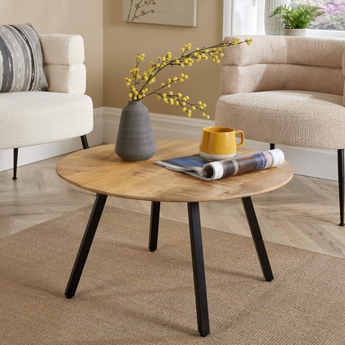 Coffee table natural mango - coffee,