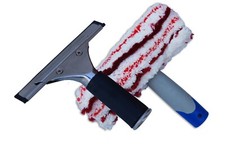 Complete 6" Stainless Steel Window Cleaning Squeegee & Washer Set (Equipment)