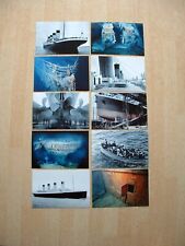 TITANIC SET OF TEN 6X4in