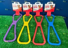 Tug of War Pull Toy for Large Medium Small Dogs Heavy Duty Rubber Dog Toy 32cm