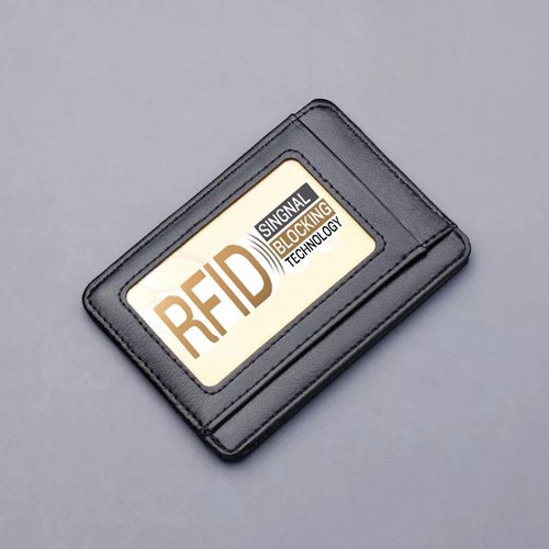 Minifold leather card holder - card,