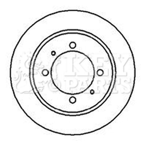 Brake discs solid - discs, for
