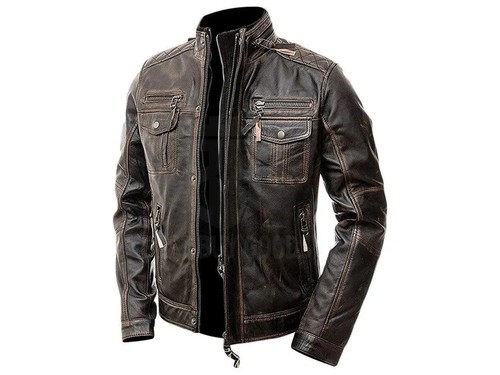 Men vintage brown leather - men,