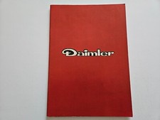 DAIMLER SOVEREIGN DOUBLE SIX VANDEN PLAS SALES BROCHURE 1980 1981