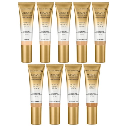 Max factor miracle - miracle, skin