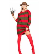 Womens Halloween Jumper Red