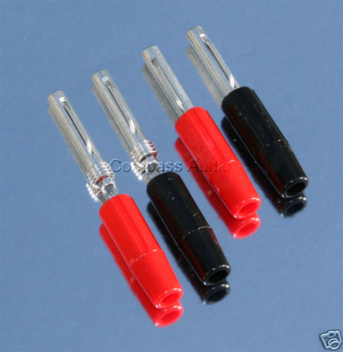 Deltron banana plugs 10a - banana,
