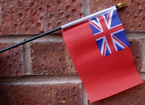 British red ensign - red,