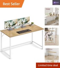 Compact natural oak office - compact,