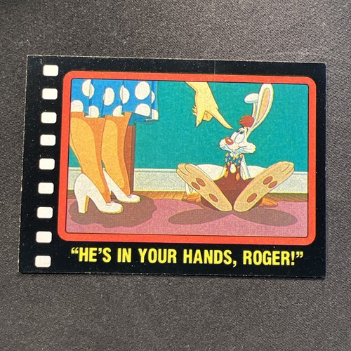 1987 topps who framed roger - 1987, topps: