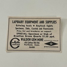 Walden Gem Mine Lapidary