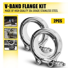 2PCS 63mm V Band Vband Clamp