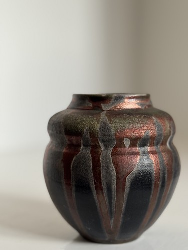 Signed raku fired - signed, raku-fired