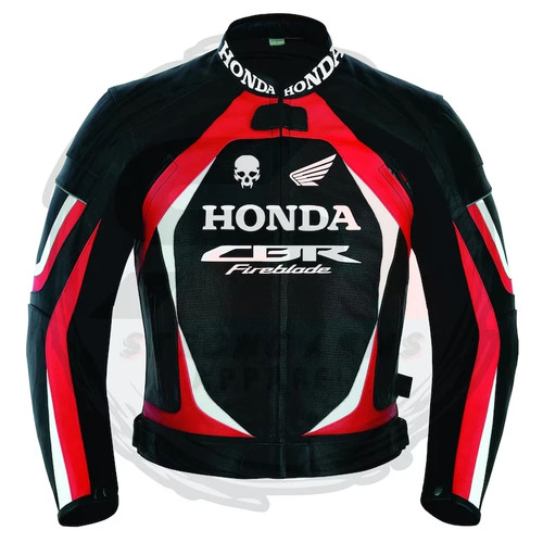 Honda motorbike leather jacket - honda,